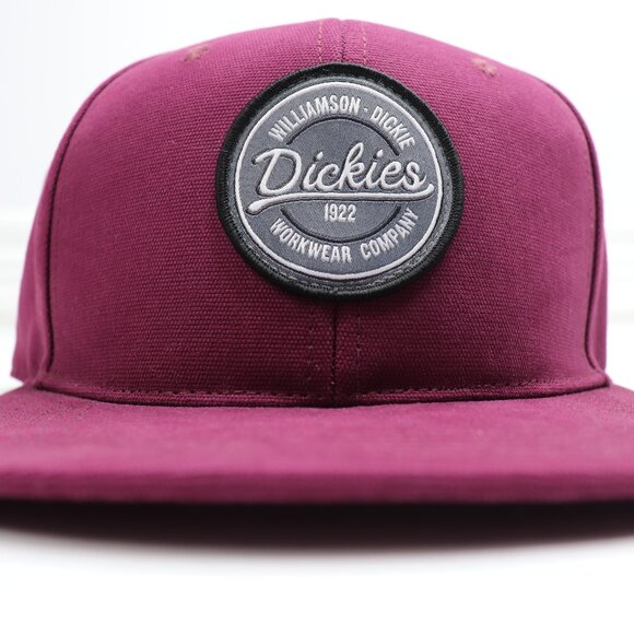 Dickies Baseball Hat Cap Adult One Size Dickies Plum Purple Men's Snapback BNWT - Picture 1 of 6